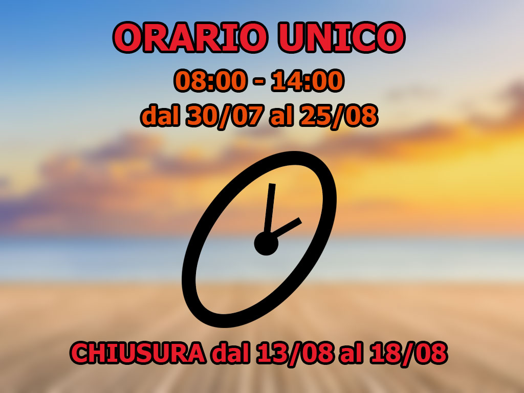 Read more about the article Orario Unico